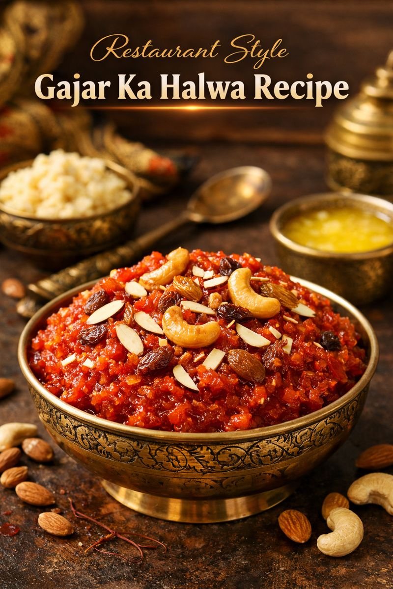 Gajar Ka Halwa Recipe