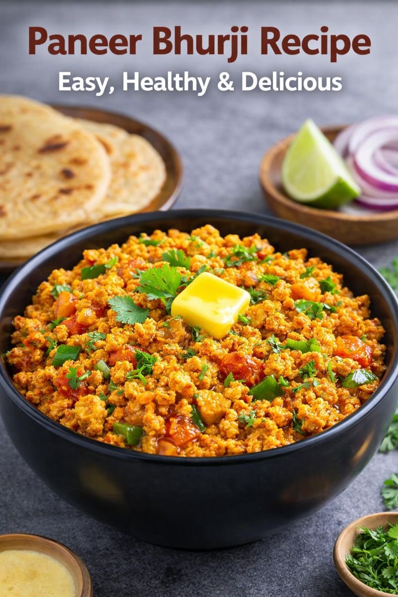 Paneer Bhurji Recipe