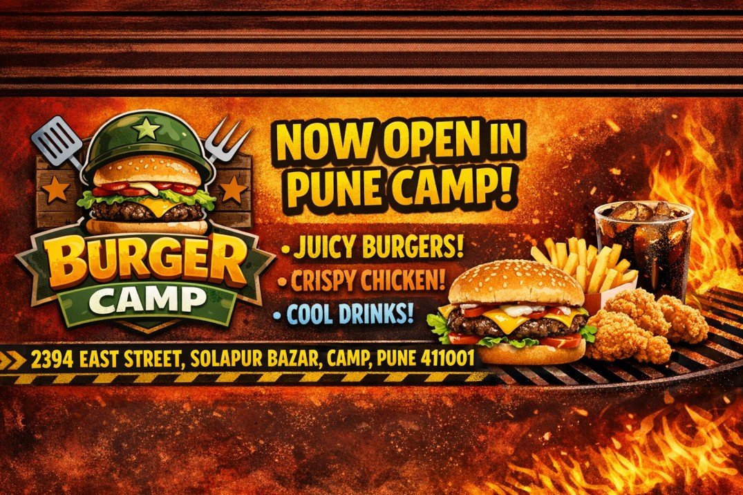 Burger Camp Branch – Near Solapur Bazar, Camp Pune