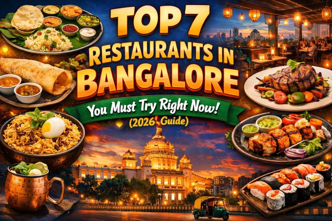 Top 7 Restaurants in Bangalore You Must Try Right Now (2026 Guide)
