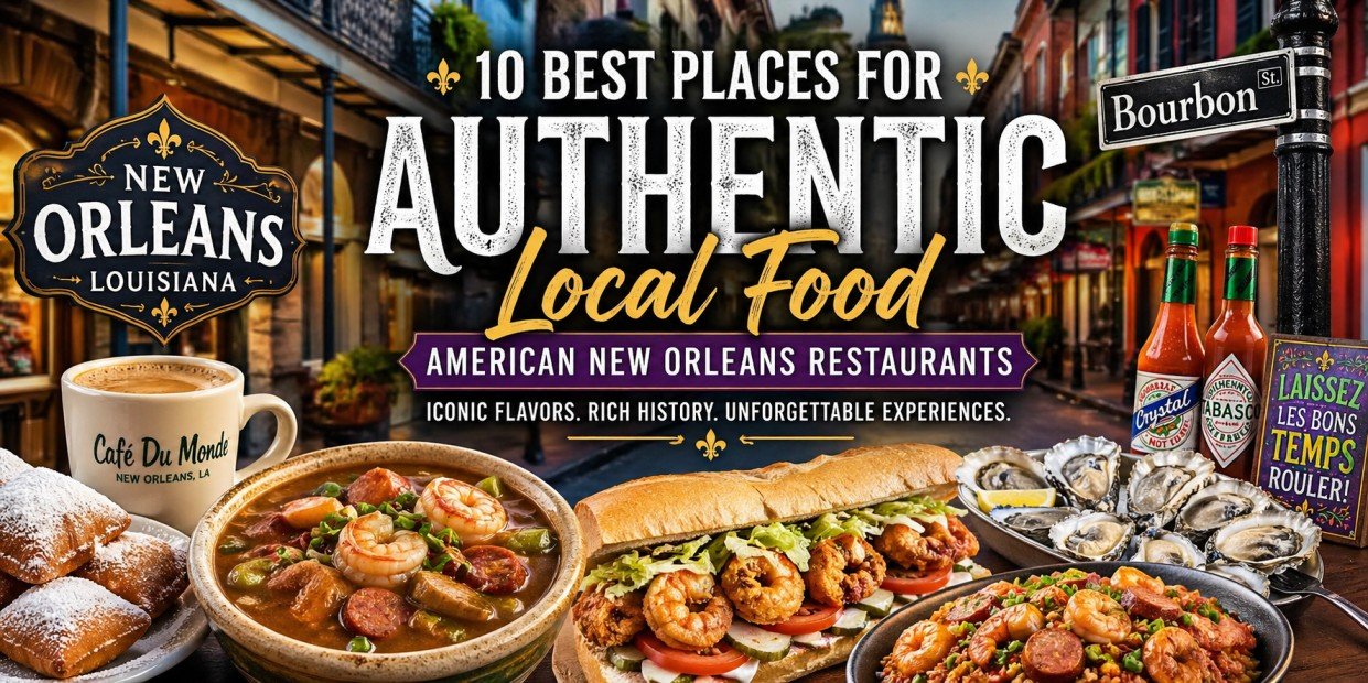 American New Orleans Restaurants: 10 Best Places for Authentic Local Food
