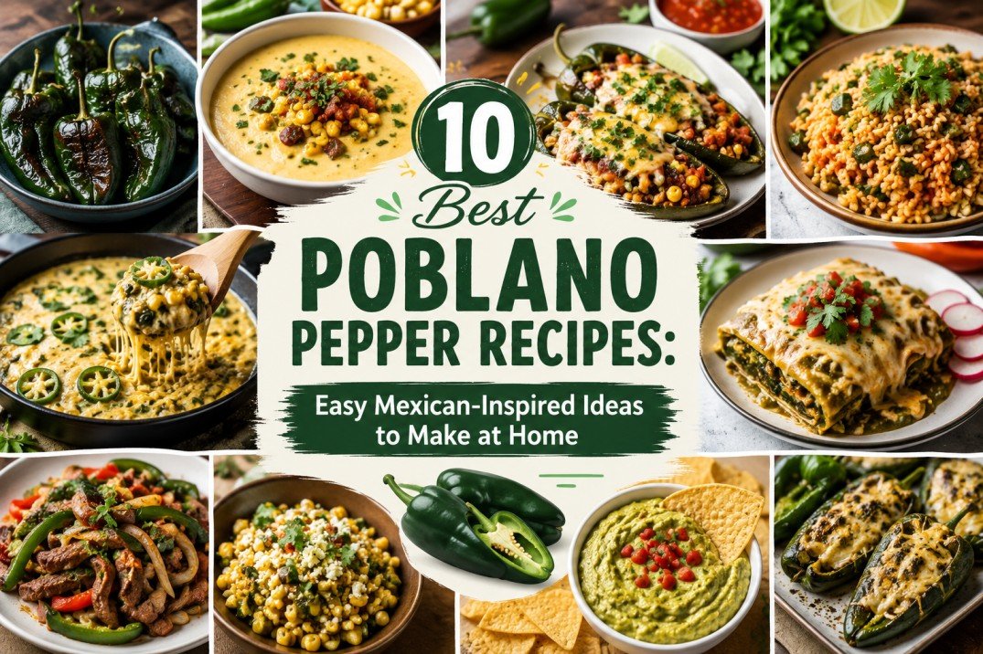 10 Best Poblano Pepper Recipes: Easy Mexican-Inspired Ideas to Make at Home