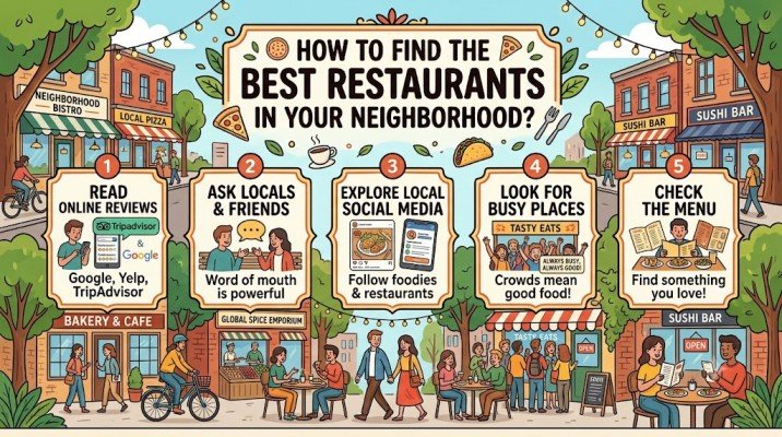 How to Find the Best Restaurants in Your Neighborhood?