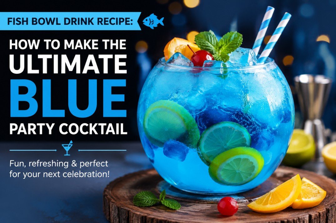 Fish Bowl Drink Recipe: How to Make the Ultimate Blue Party Cocktail