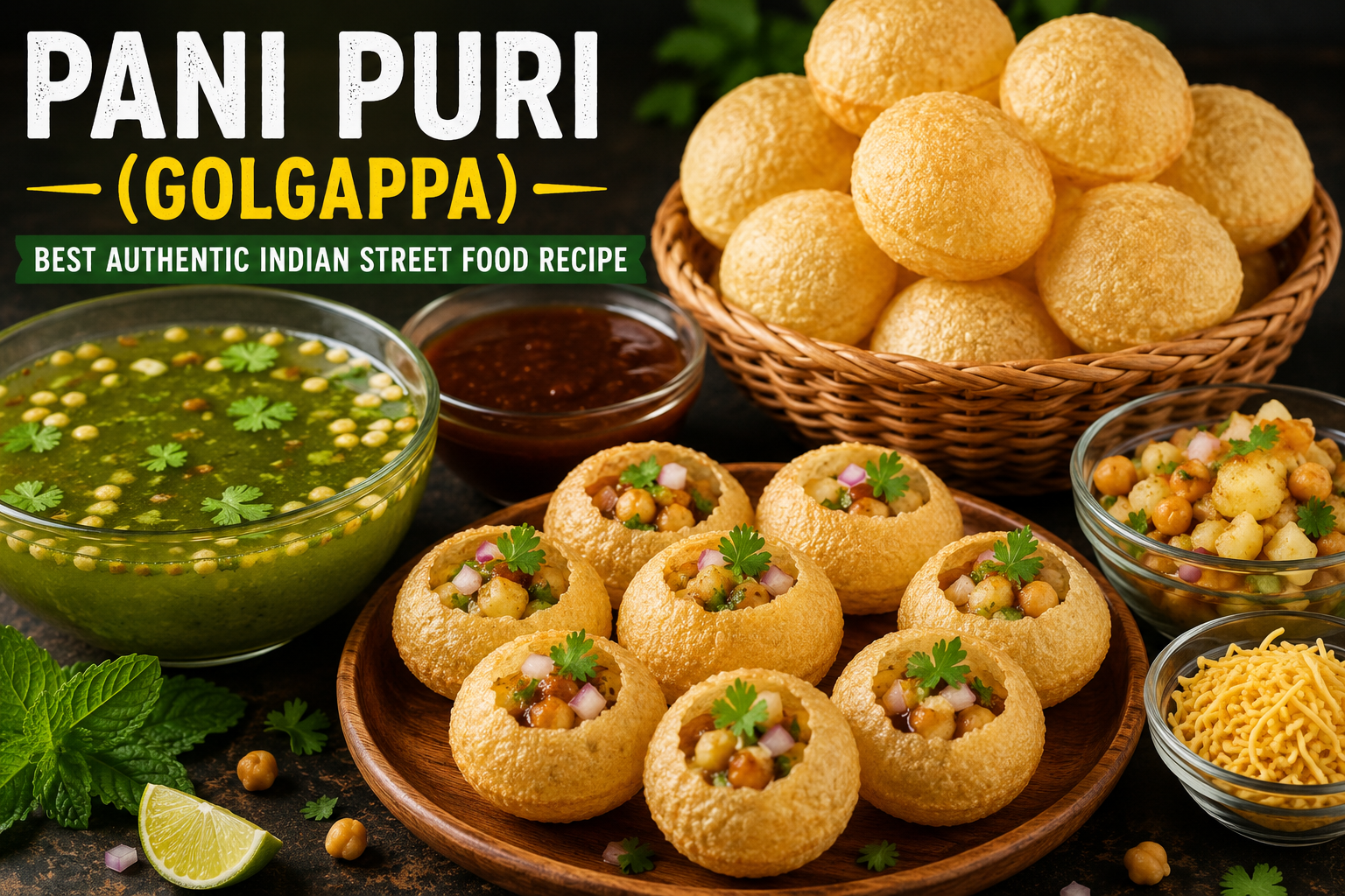 Pani Puri (Golgappa)