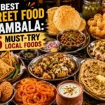 Best street food in Ambala including chole bhature, golgappa, samosa and chaat