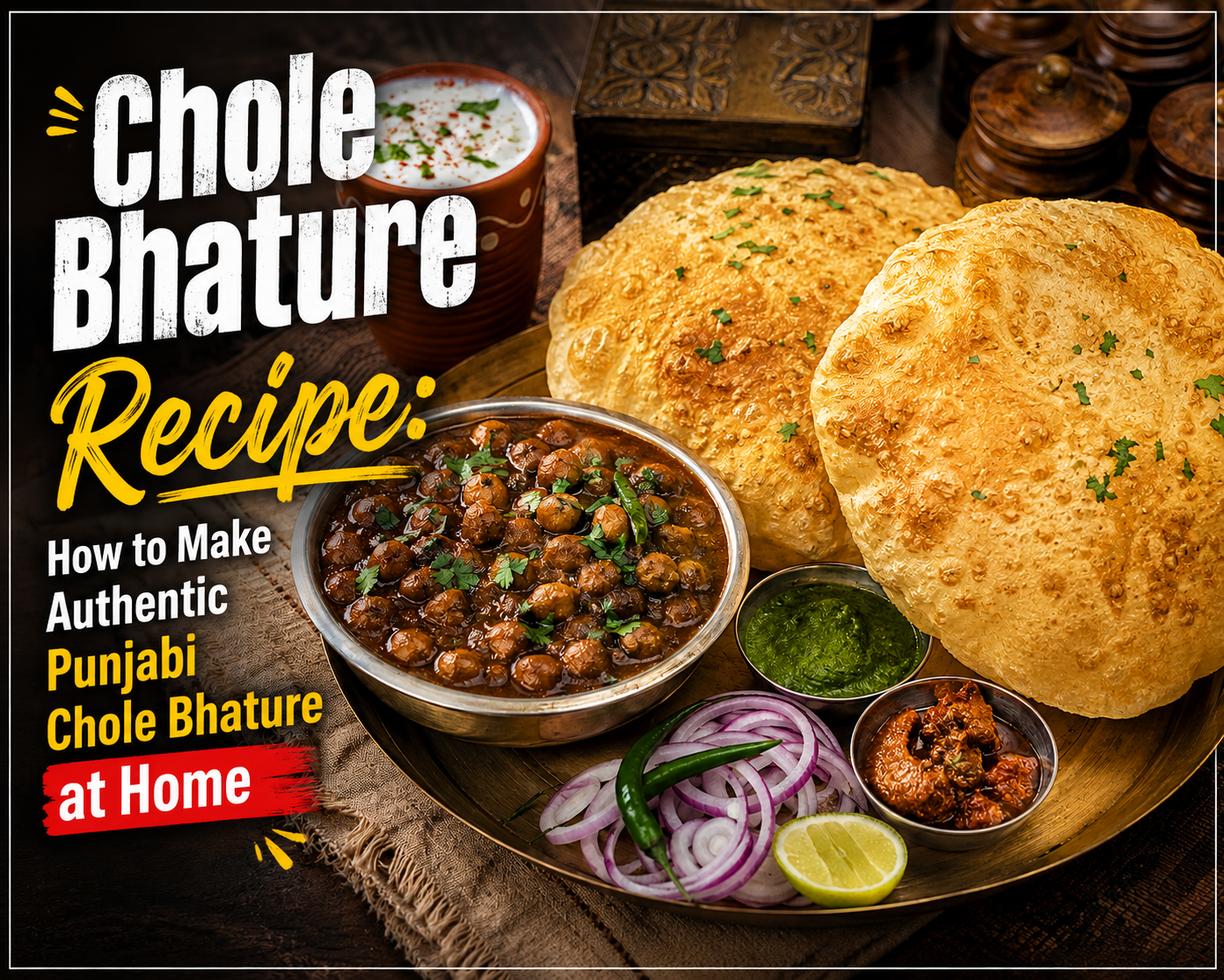 Chole Bhature Recipe: Authentic Punjabi Style at Home