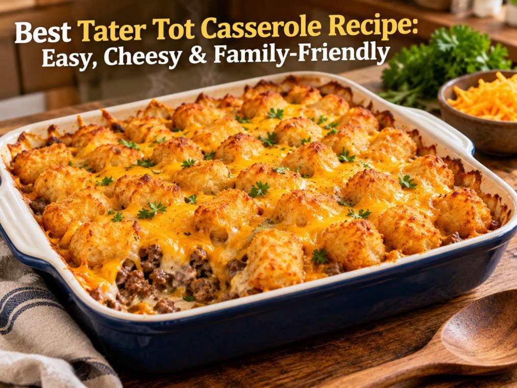 Best Tater Tot Casserole Recipe: Easy, Cheesy & Family-Friendly