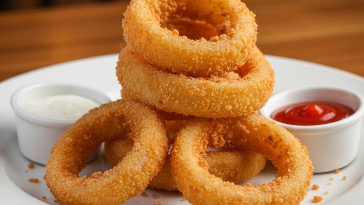 Crispy Homemade Onion Rings Recipe (Easy, Golden & Crunchy)