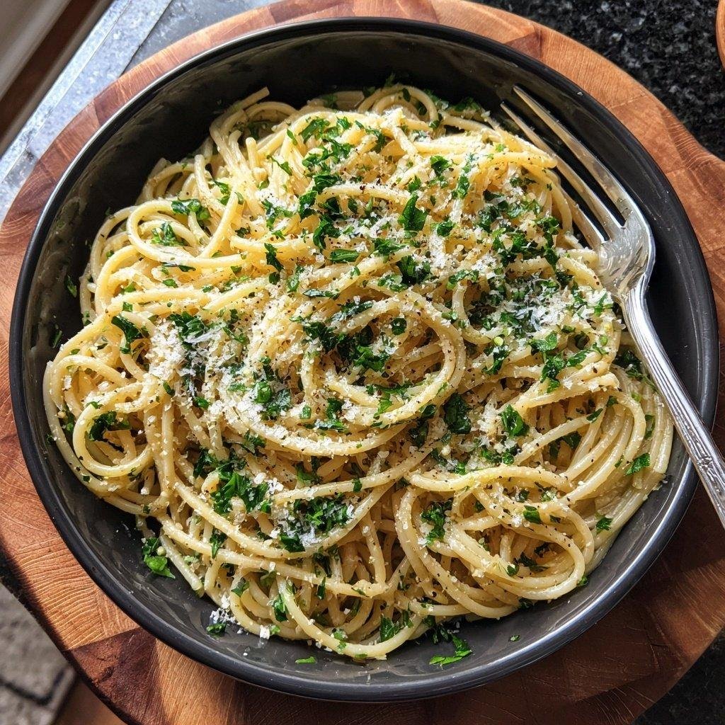 Easy Garlic Butter Noodles Recipe (15 Minutes, 6 Simple Ingredients)