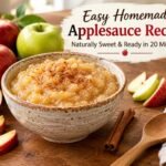 Easy Homemade Applesauce Recipe – Ready in 20 Minutes