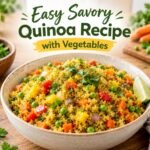 Savory Quinoa Recipe with Vegetables | Easy & Healthy