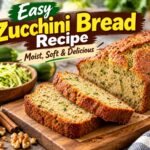 Easy Zucchini Bread Recipe – Moist, Soft & Delicious